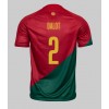 Portugal Diogo Dalot #2 Hemmatröja VM 2022 Korta ärmar